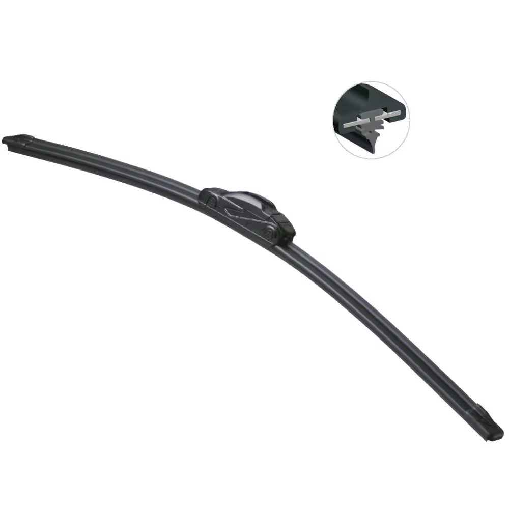 Wiper blade frameless